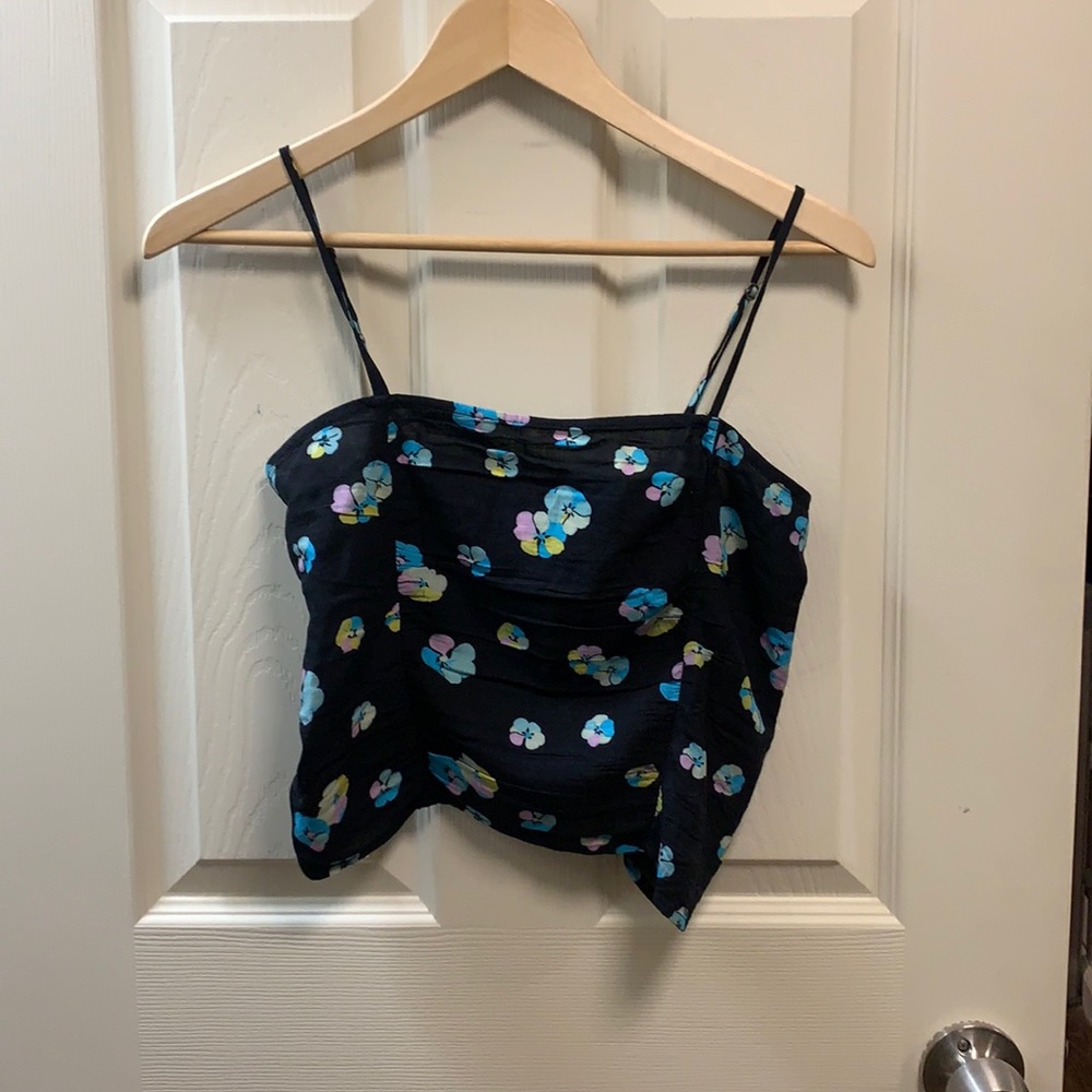 Topshop cropped tank